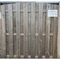 Restpartij Tuinscherm 15 planks grenen 180 x 180 cm toog